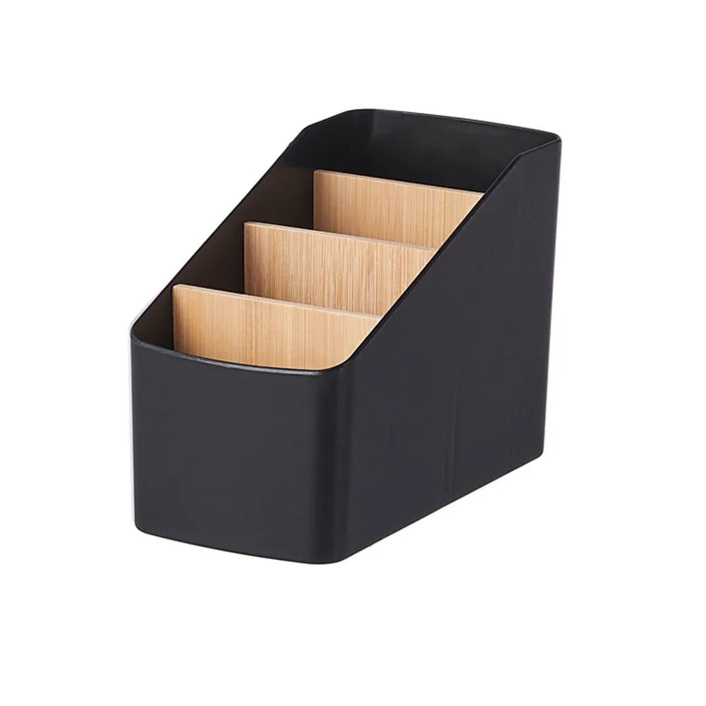 Remote Control Organizer TV Remote Holder For Table Multipurpose Desktop Storage Box Bedroom Living Room Organizer