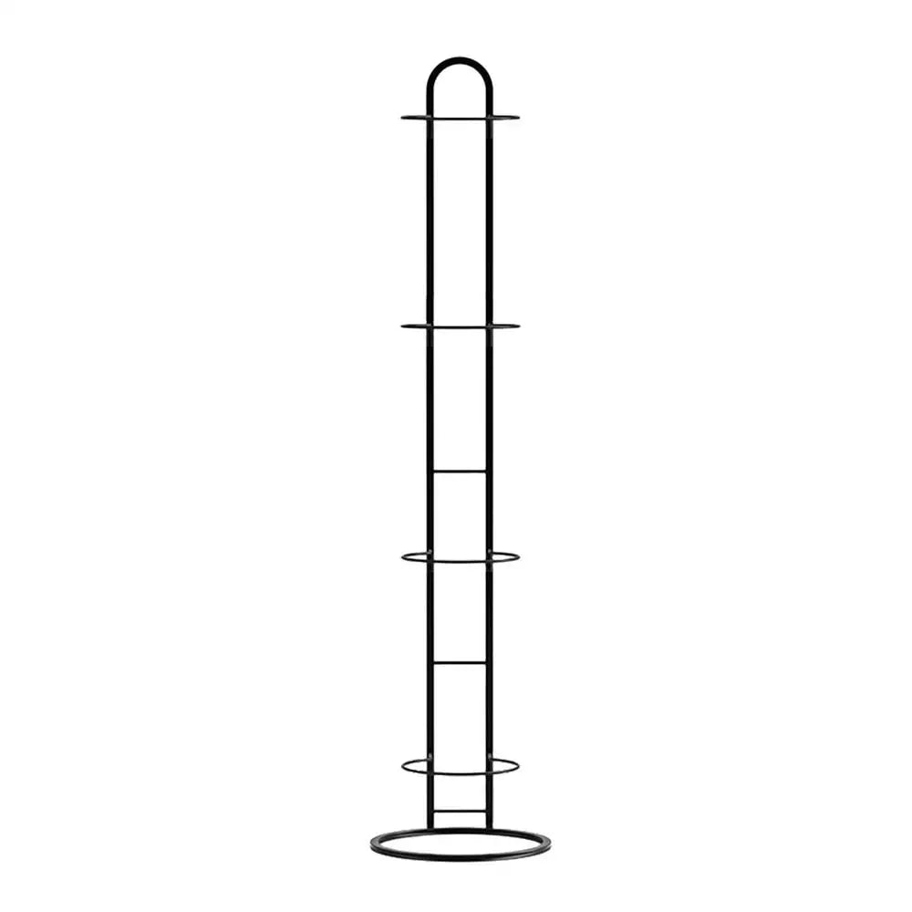 Basketball Holder Cast Iron Stand Display For Volleyball Ball Storage Holder Football Display Stand Multi-Layer Storage Shelf
