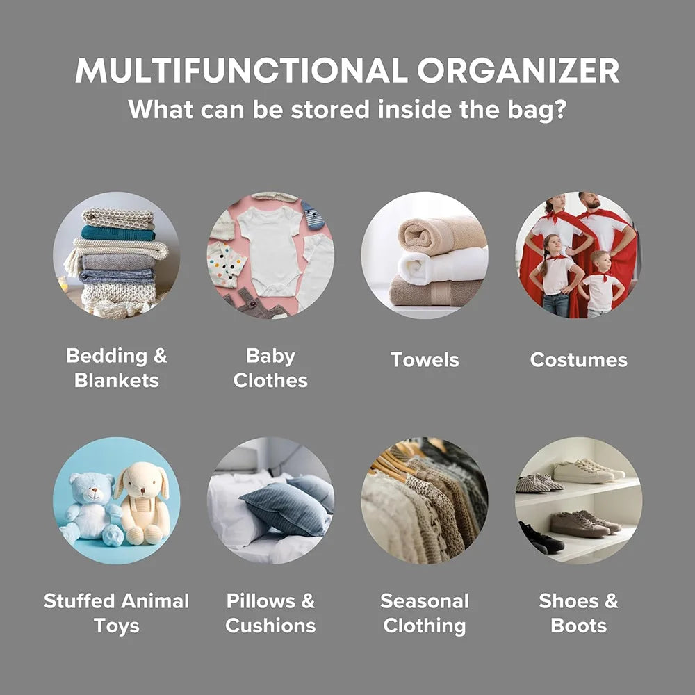 Fold Non Woven Fabric Storage Box Underbed Storage Bag Clothing Underwear Sock And Kid Toy Storage Bag For Bedroom Closet