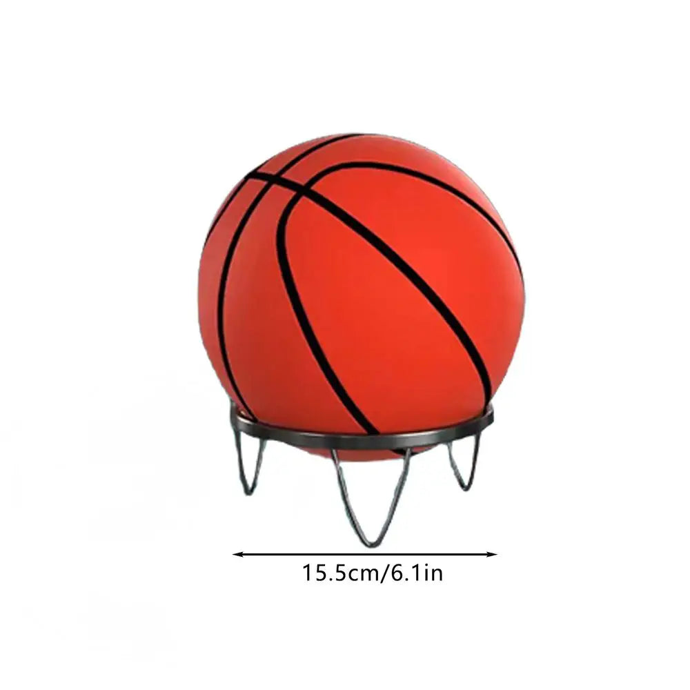 Basketball Holder Cast Iron Stand Display For Volleyball Ball Storage Holder Football Display Stand Multi-Layer Storage Shelf