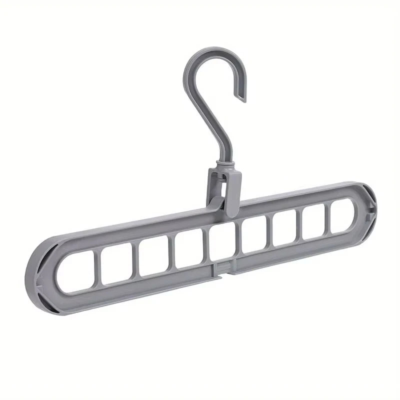 9 Hole Foldable Hanger Wardrobe Space Saving Storage Hanger For Clothes Drying Hangers Storage Organizers Rack Coat Pants Hanger